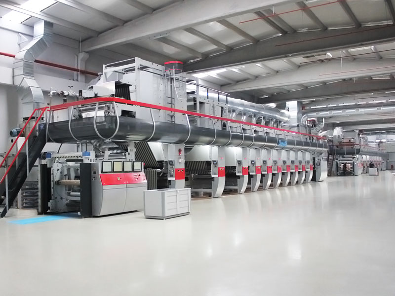 Rotogravür Baskı Makinası Hattı